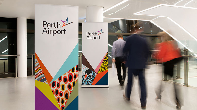 Perth Airport Signages