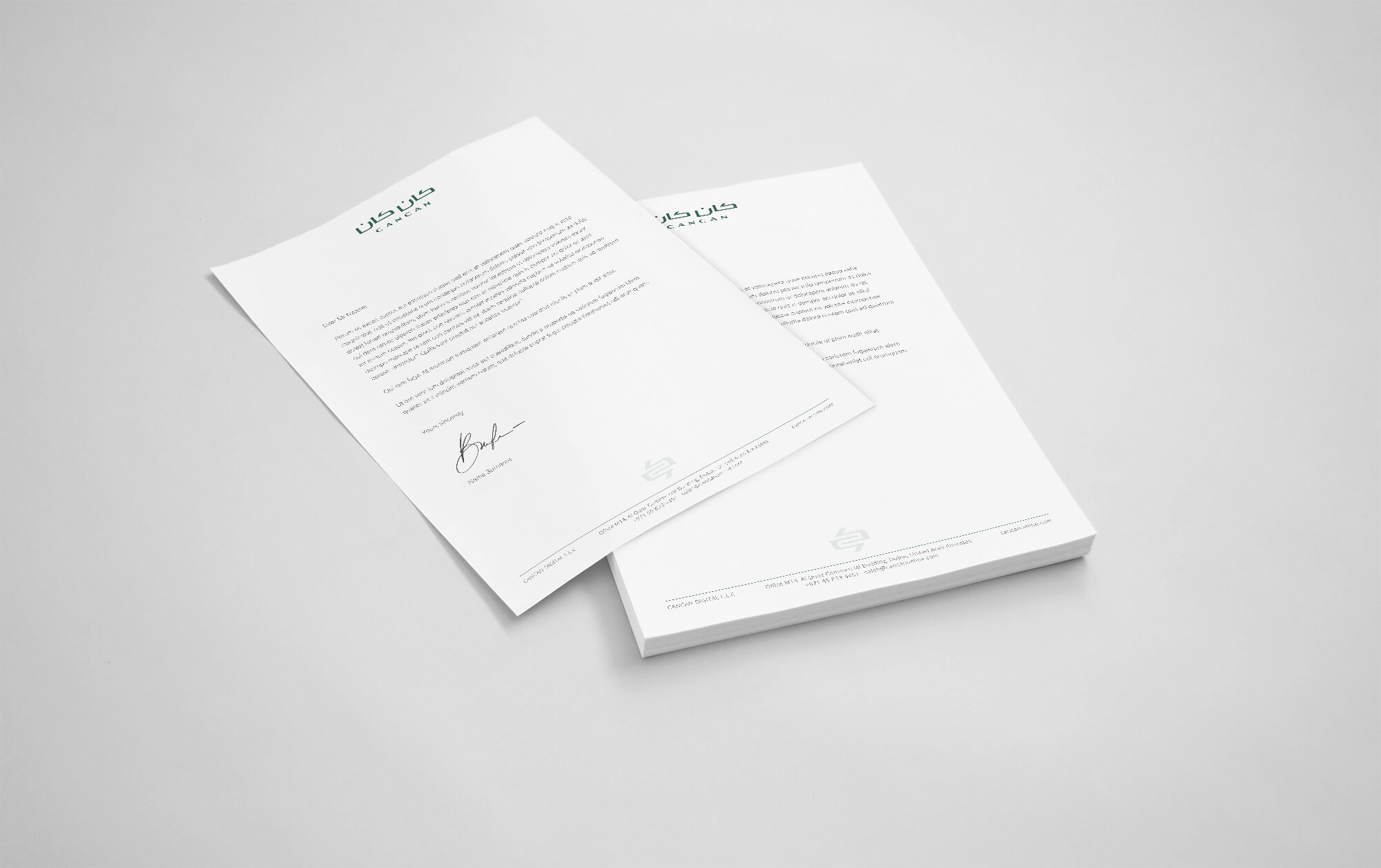 Letterhead-Mockup